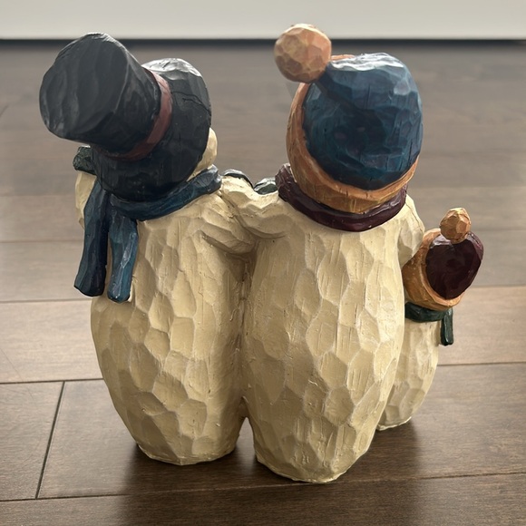 ✨Host Pick✨Holiday Snowman Family, Christmas Decor Wooden Winter Ornament - Picture 5 of 9